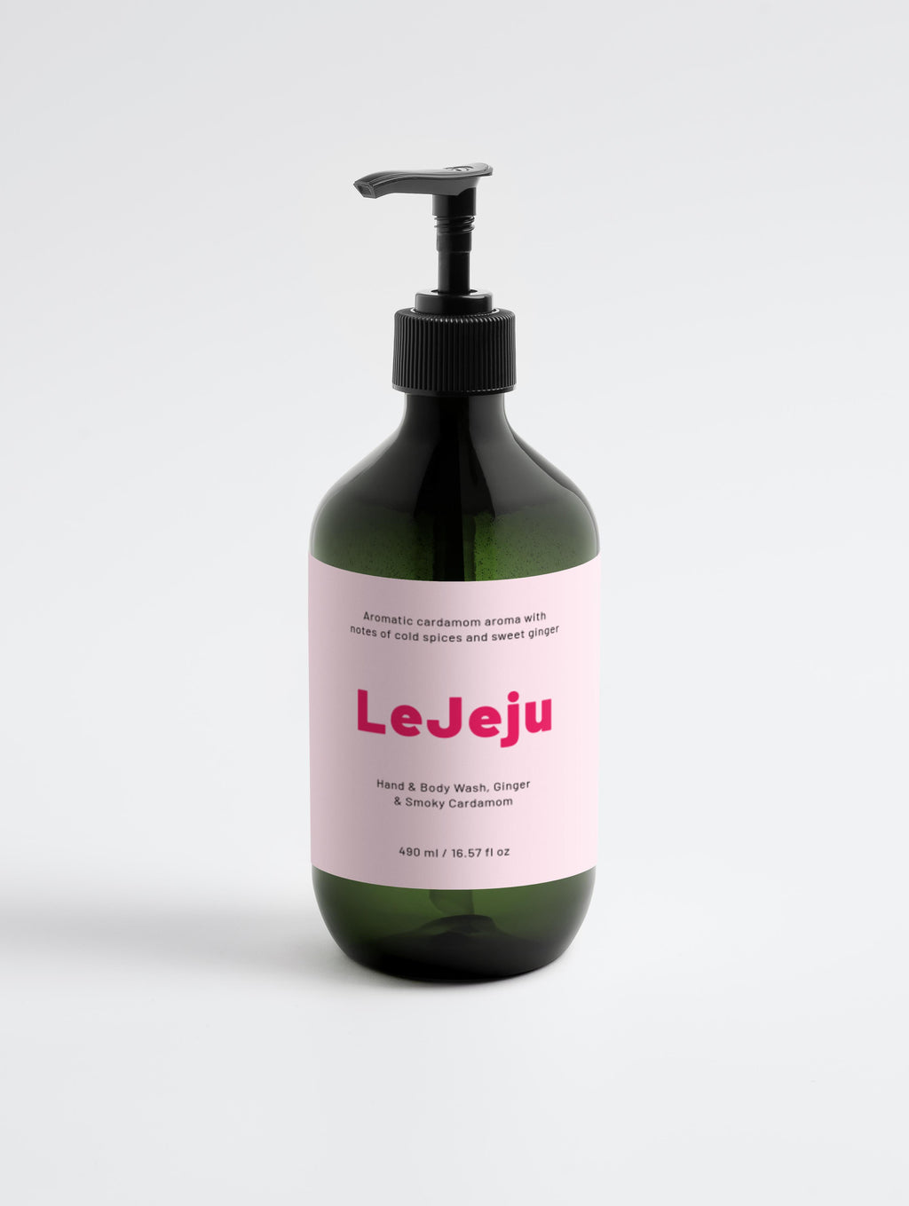 LeJeju Hand & Body Wash, Ginger & Smoky Cardamom