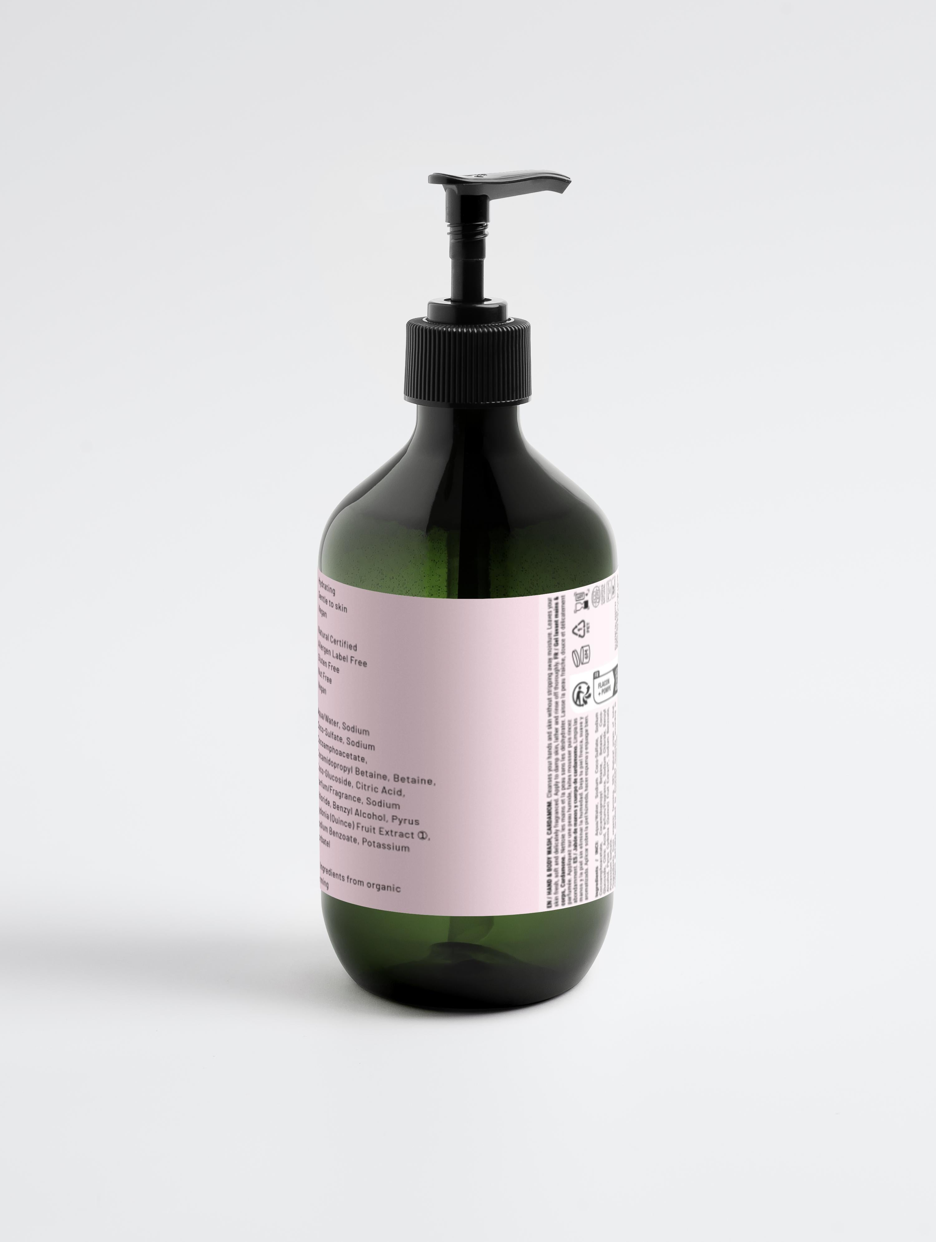 LeJeju Hand & Body Wash, Ginger & Smoky Cardamom